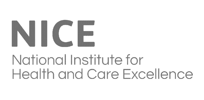 Logo NICE, czyli organizacji National Institute for Health and Care Excellence
