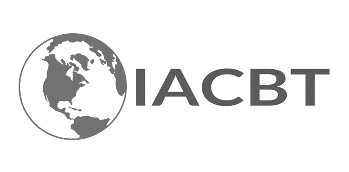 Logo IACBT, czyli organizacji International Association of Cognitive Behavioral Therapy