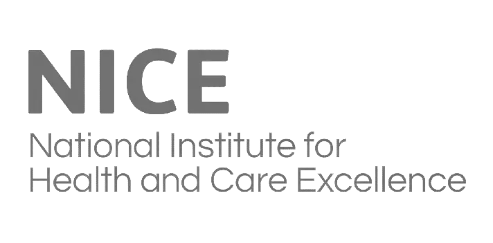 Logo NICE, czyli organizacji National Institute for Health and Care Excellence