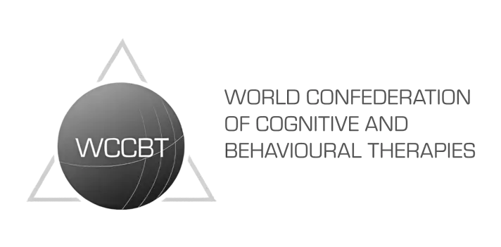 Logo WCCBT, czyli organizacji World Confederation of Cognitive and Behavioural Therapies
