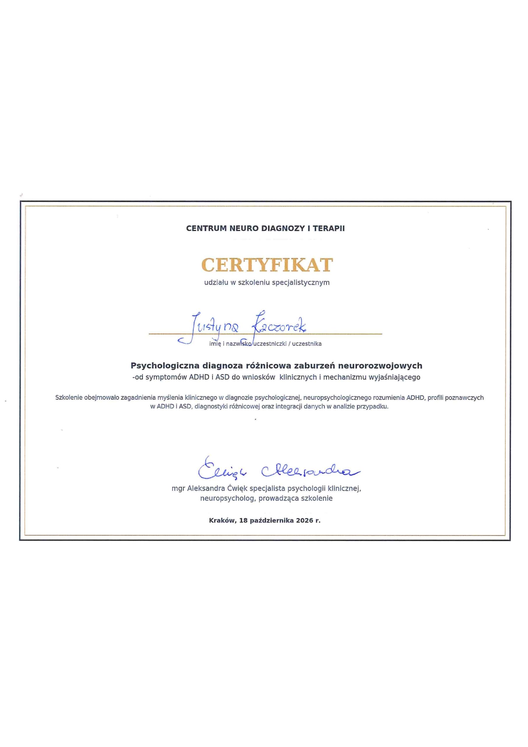 Justyna_Kaczorek_diagnoza roznicowa osob neuroatypowych_